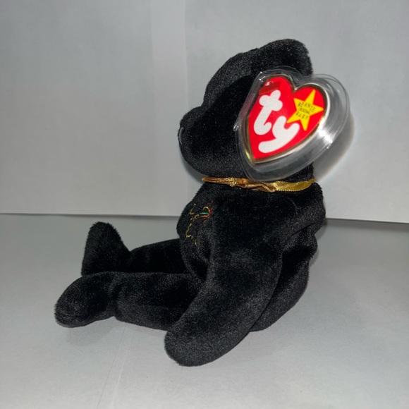 Ty Beanie Babies The End Bear 1999 With RARE Tag Errors Mint Condition - Picture 2 of 5